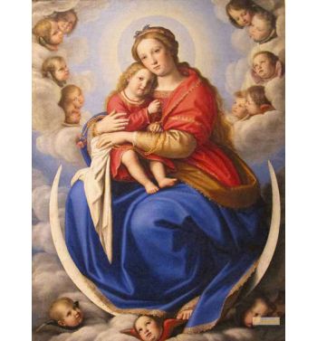 Immaculate With The Child