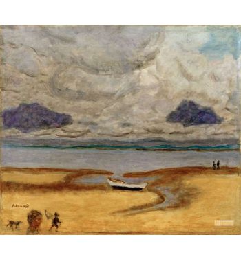 The Beach At Low Tide, Low Tide At Arcachon