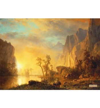 Sunset In The Rockies