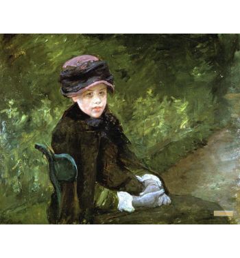 Young Lady In The Park C1880
