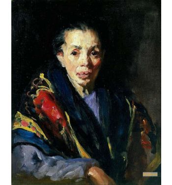 The Old Model Old Spanish Woman