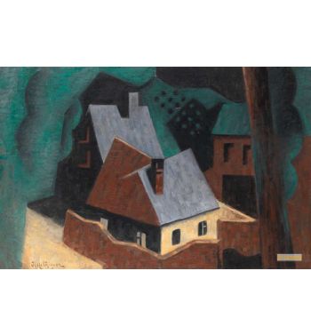 Trees And Houses, 1920