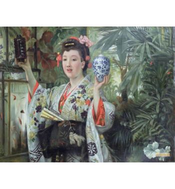 The Japanese Vase c1870