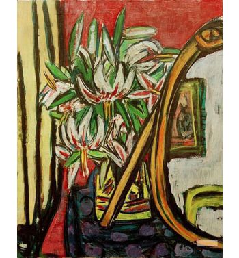 Still Life With Mirror And Turk's Collar
