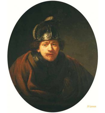 Self-Portrait With A Helmet