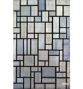 Composition With Grid 2, 1915