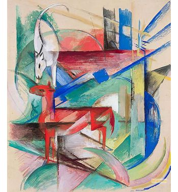 Landscape With Animals 1913