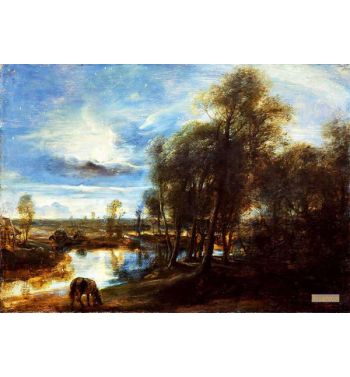 Landscape By Moonlight