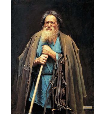 Peasant Holding A Bridle Portrait Of Mina Moiseyev