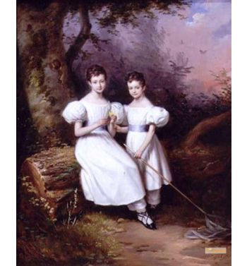 Portrait Of Two Children