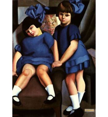 Two Girls Blue Tapes
