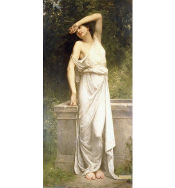 A Classical Beauty By A Well