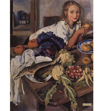 Katya And Still Life