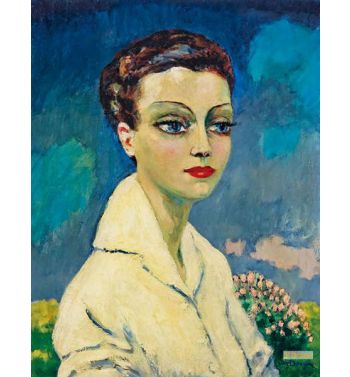 Woman With White Blouse