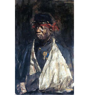 Portrait Of The Wounded Knil Soldier Kees Pop
