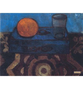 Still Life With Blue Box