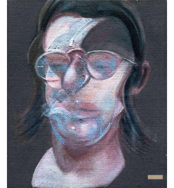Two Studies for Portrait of Clive Barker I