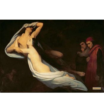 The Figures Of Francesca Da Rimini And Paolo Da Verrucchio App