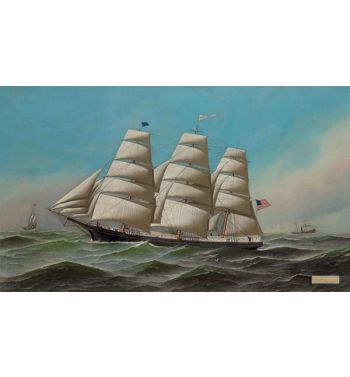 The Clipper Ship J.F, Chapman