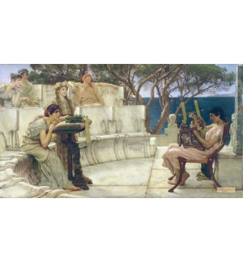 Sappho And Alcaeus 1881