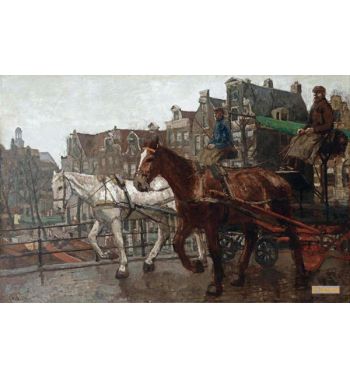 Eenhoornsluis A View Of The Prinsengracht And
