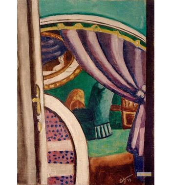 Interior Violet, The Green Armchair