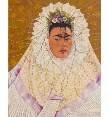 Self-Portrait As Tehuana Or Diego In My Thoughts