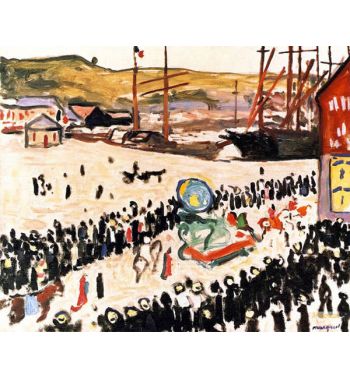 Carnival On The Beach, 1906