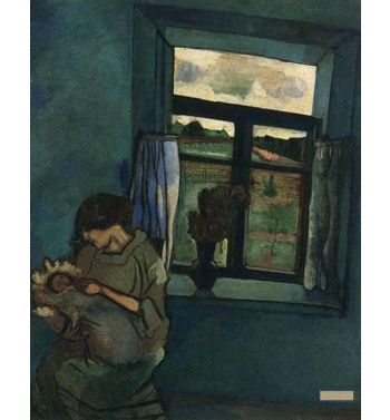 Bella And Ida By The Window 1916