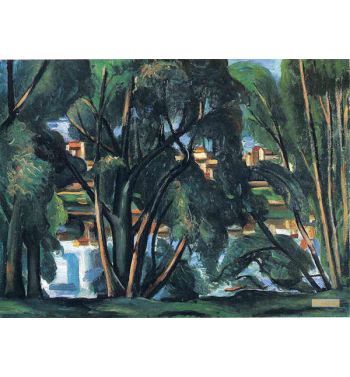 Trees On The Banks Of The Seine 1913