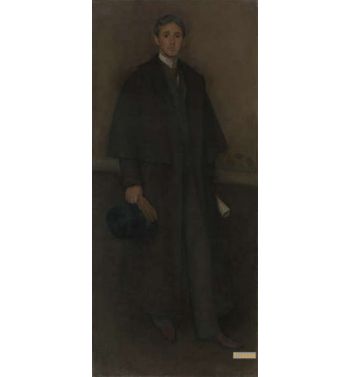 Flesh Color And Brown Portrait Of Arthur Jerom