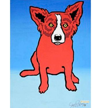 Red Dog Split Font