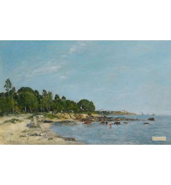 Juan Les Pins La Baie Et Le Rivage