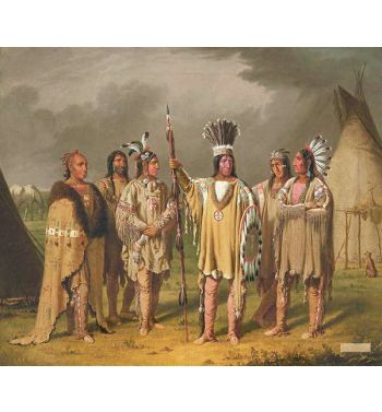 Six Blackfeet Chiefs