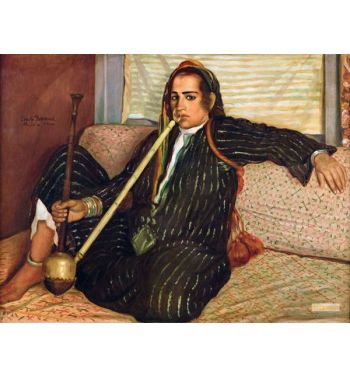 Smoking Haschich 1900