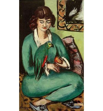 Quappi With Parrot