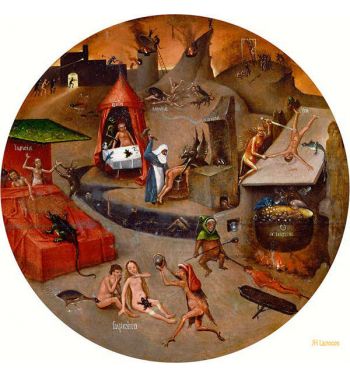 Seven Deadly Sins And The Four Last Things Detail Of Hell 