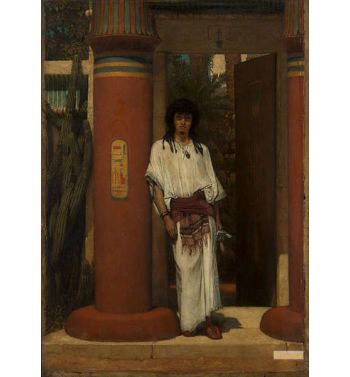 An Egyptian In A Doorway 1865