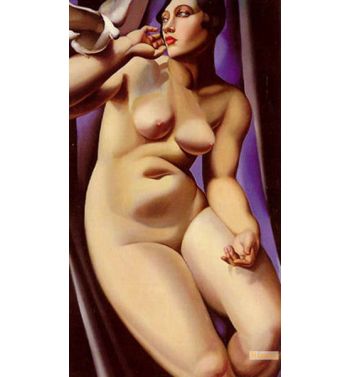 Nude With Dove
