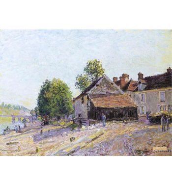 Landscape Near Moret 1884