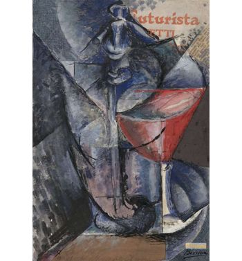 Still Life Glass And Siphon, c1914