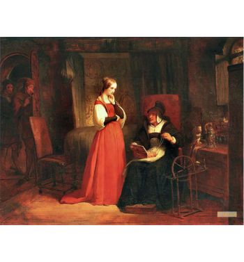 Martha Shows Faust's Jewelry To Gretchen