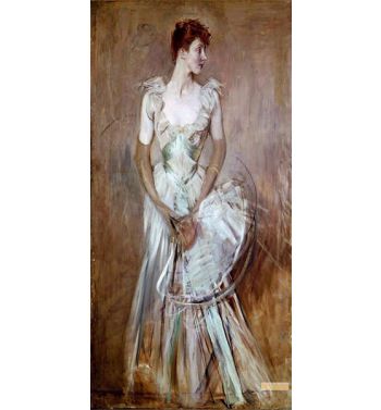 Portrait Of The Countess Of Leusse Nee Bert