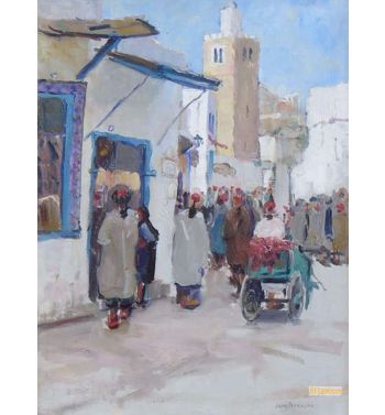 A Busy Corner Tunis