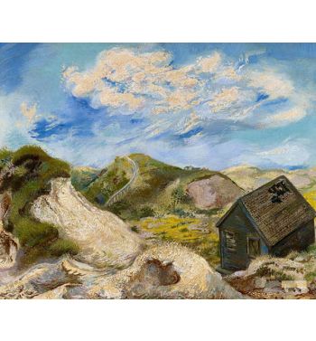 Landscape Cape Cod, House In The Dunes, 1940