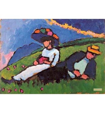 Jawlensky And Werefkin 1908
