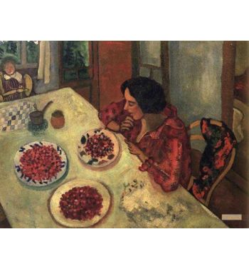 Strawberries Bella And Ida At The Table