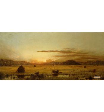 Sunrise Hoboken Meadows C1875 1885