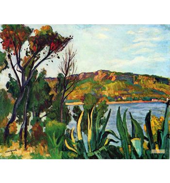 Panorama Of Agay 1905
