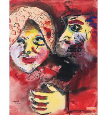 Russian Couple In Bust, 1930
